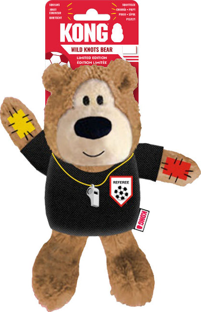 Kong Limited Edition Wild Knots Referee Bear