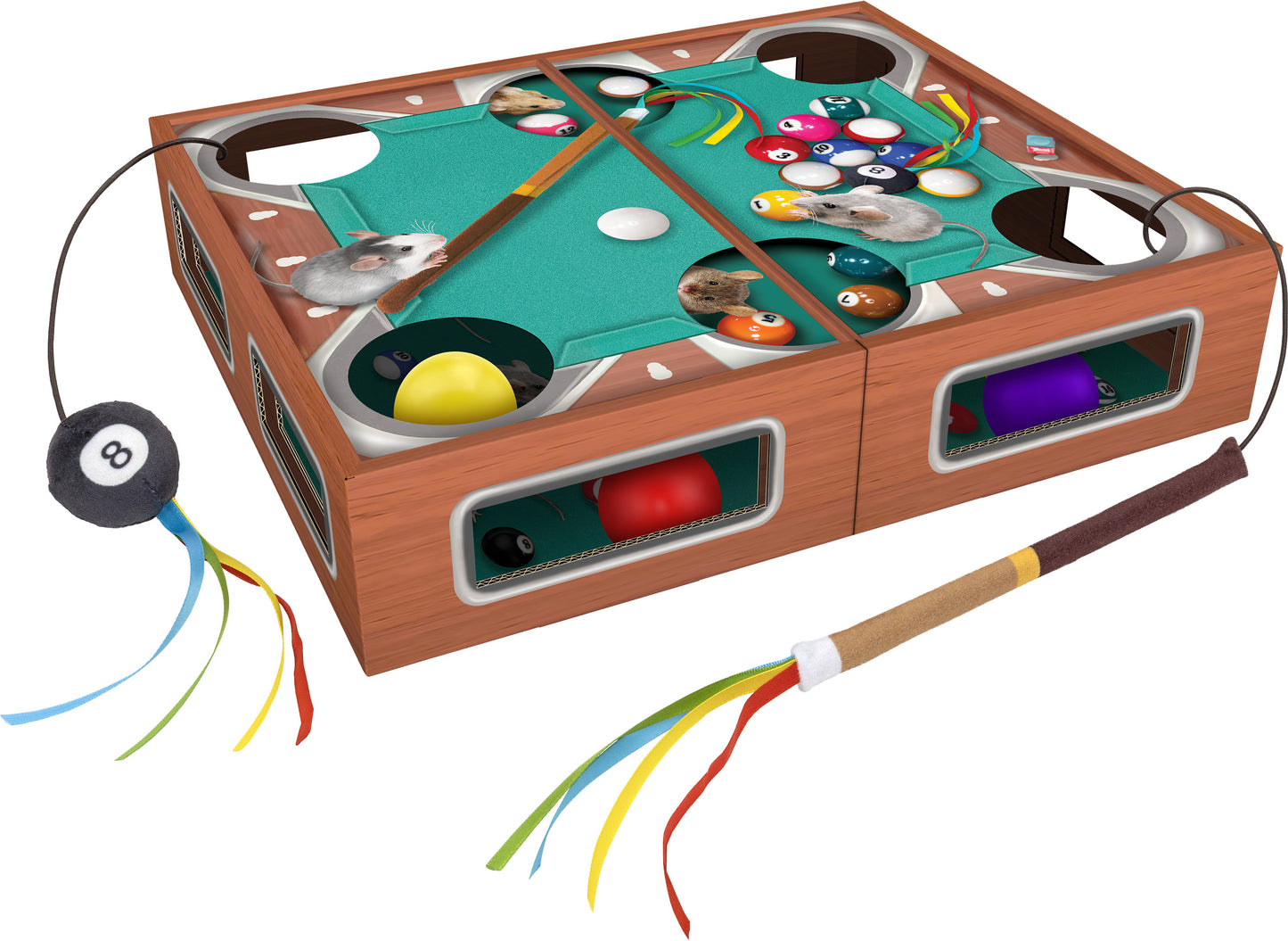 KONG PLAYGROUND POOL TABLE CAT TOY