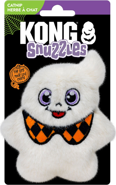 Kong Halloween Snuzzles Ghost Cat Toy