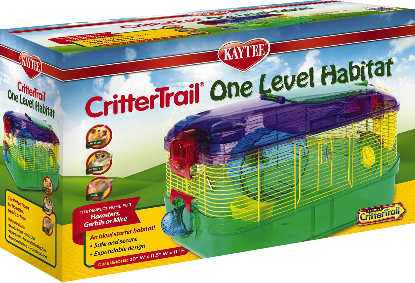 CRITTERTRAIL ONE LEVEL HABITAT