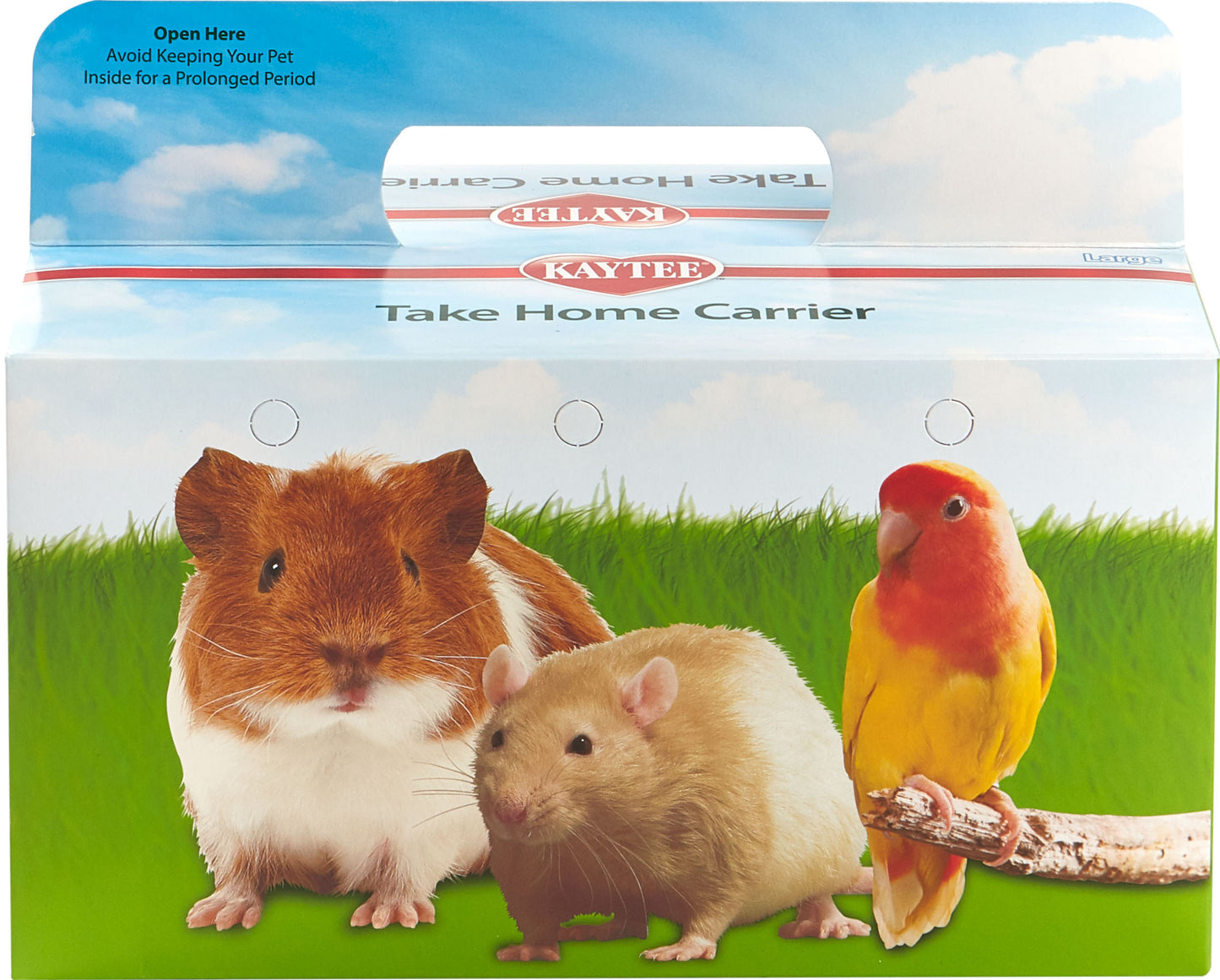 Kaytee Take-Home Box Cardboard Carriers Store Use (Pack Of 300)