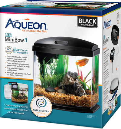 Aqueon Mini Bow Led Smartclean Kit