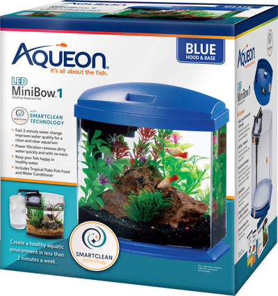 Aqueon Mini Bow Led Smartclean Kit