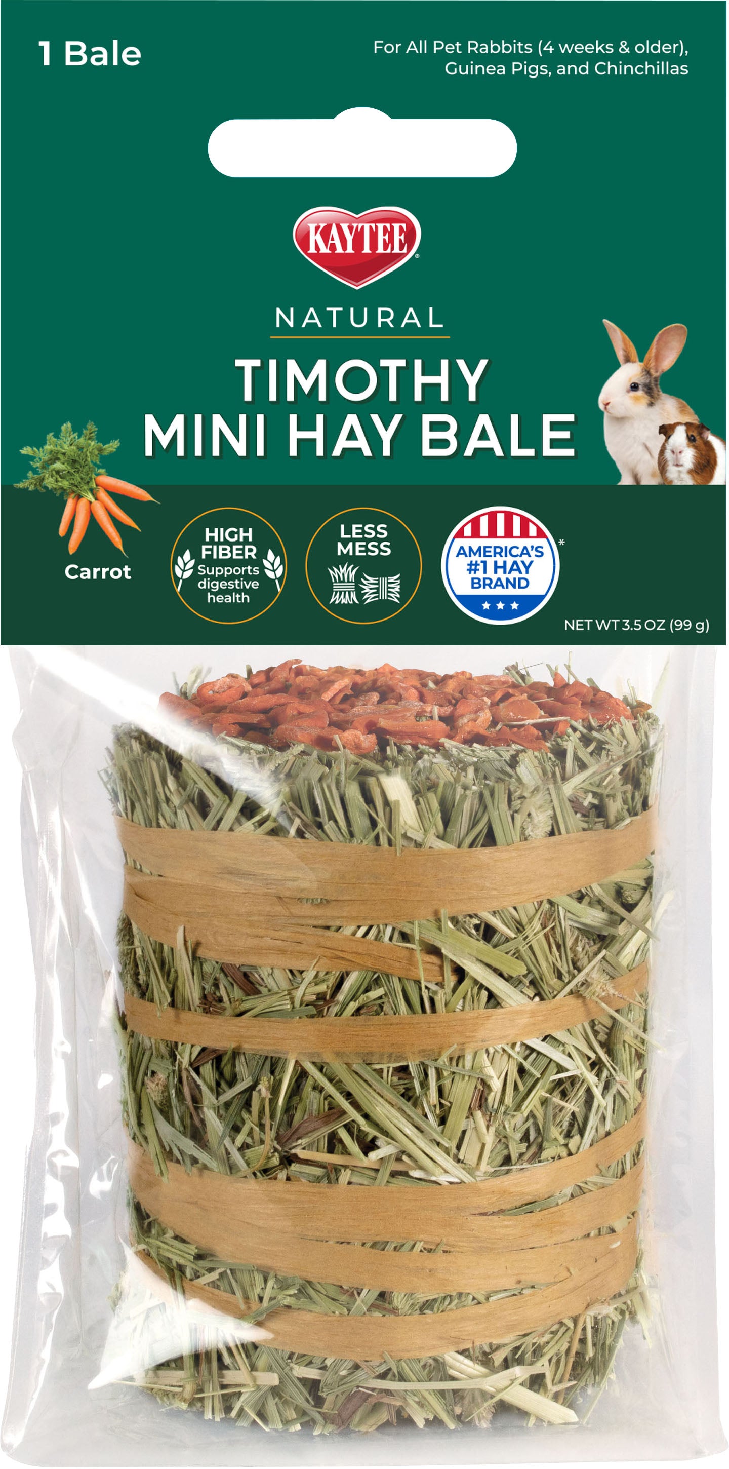 KAYTEE TIMOTHY MINI HAY BALE