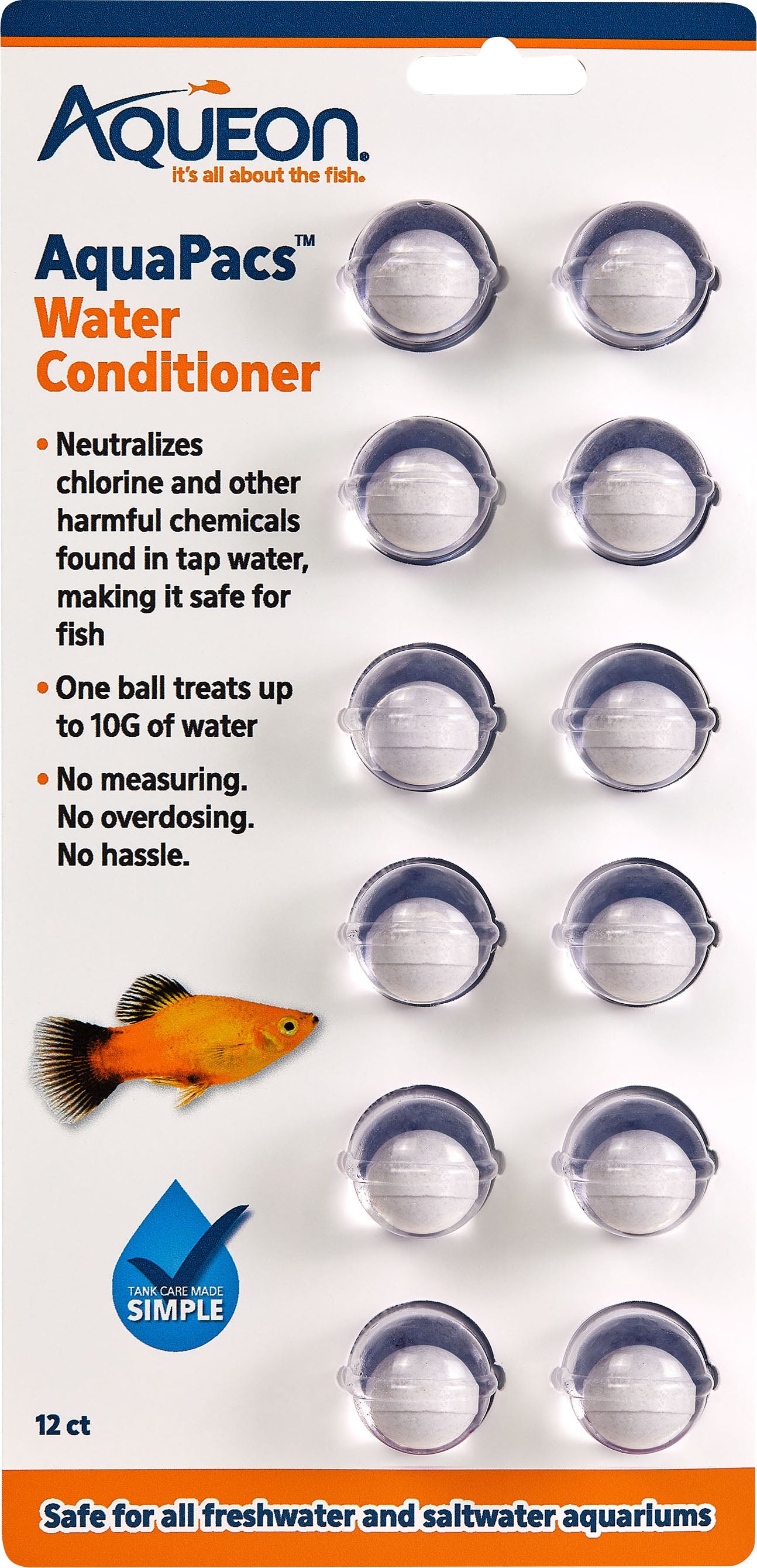 Aqueon Aquapacs Water Conditioner