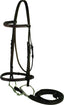 Gatsby Fancy Stitched Raised English Bridle