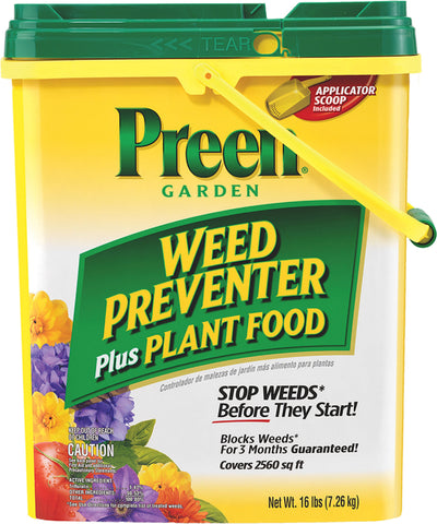 Preen Weed Preventer Plus Plant Food
