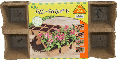 Jiffy Strips Peat Seed Starters (Pack Of 20)