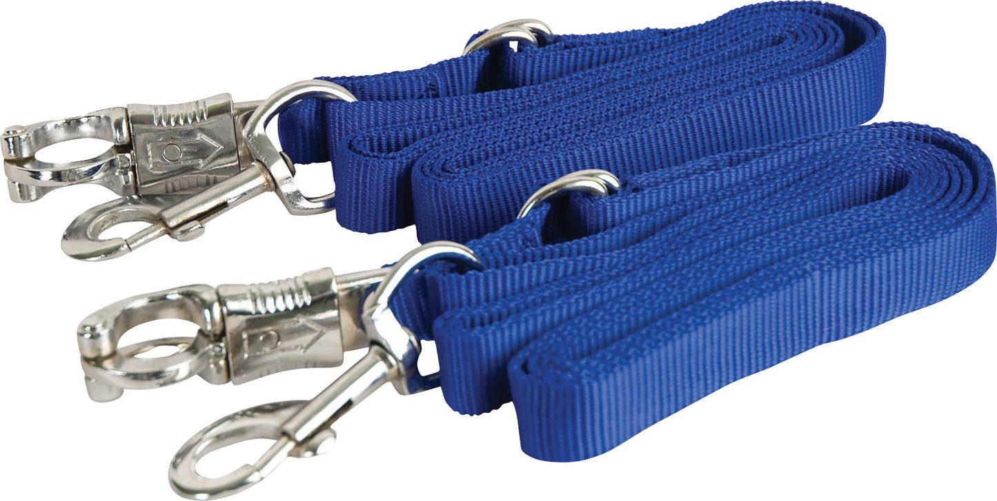 Gatsby Adjustable Nylon Cross Ties W/Panic Snap