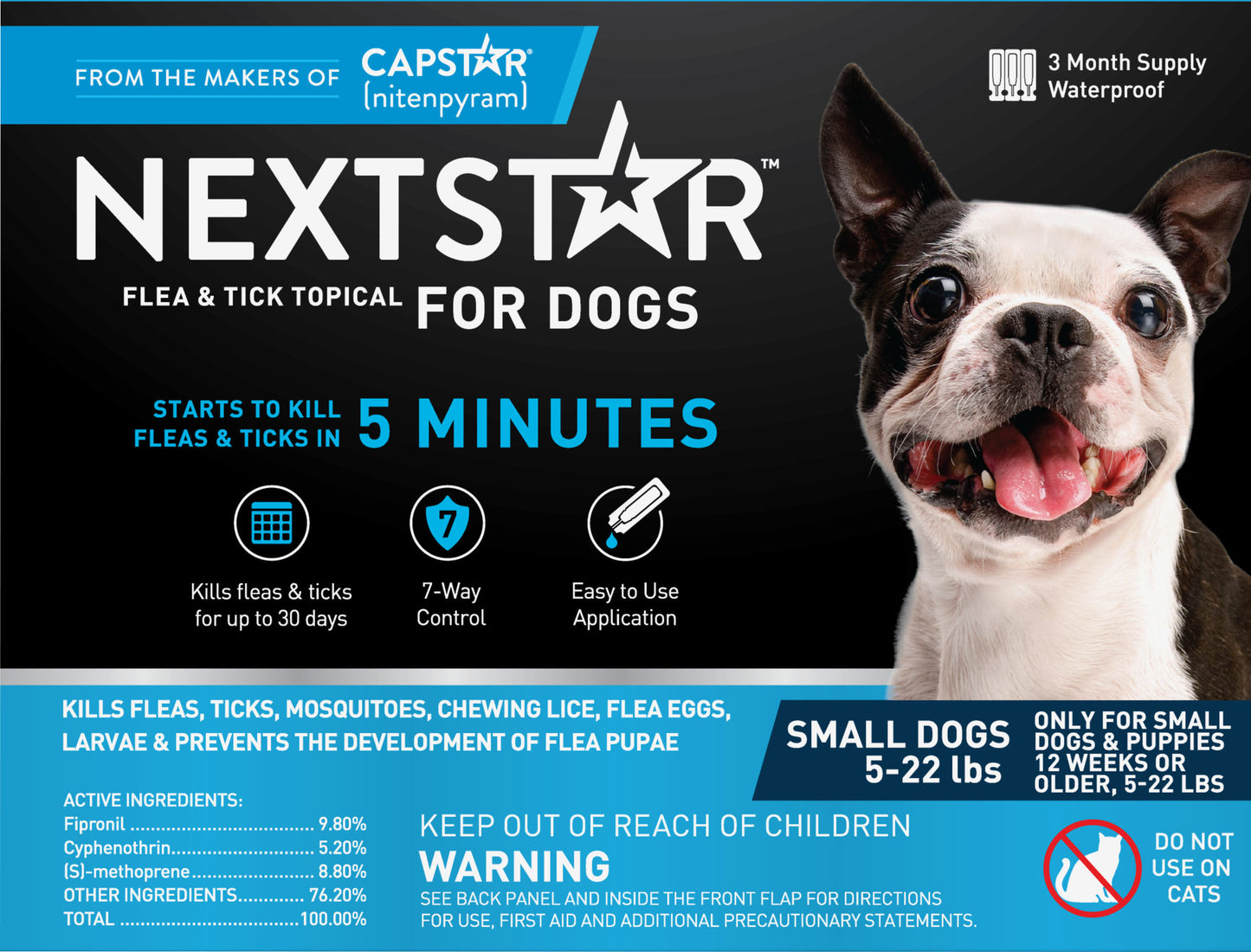 Nextstar Flea & Tick Topical For Dogs