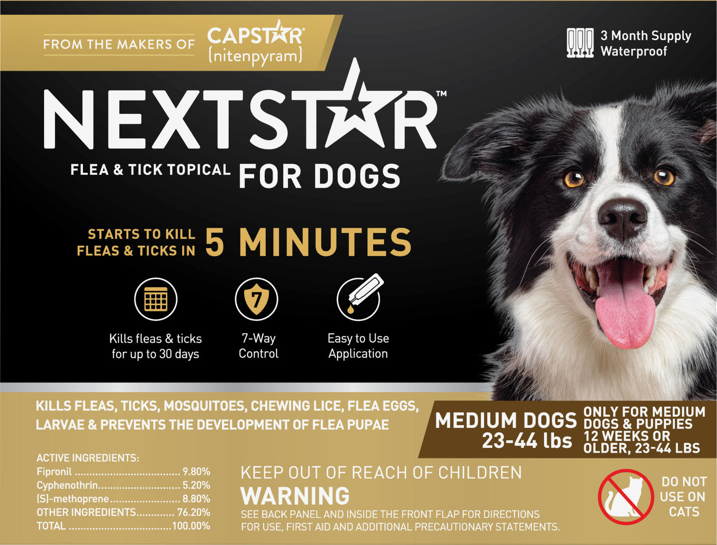 Nextstar Flea & Tick Topical For Dogs