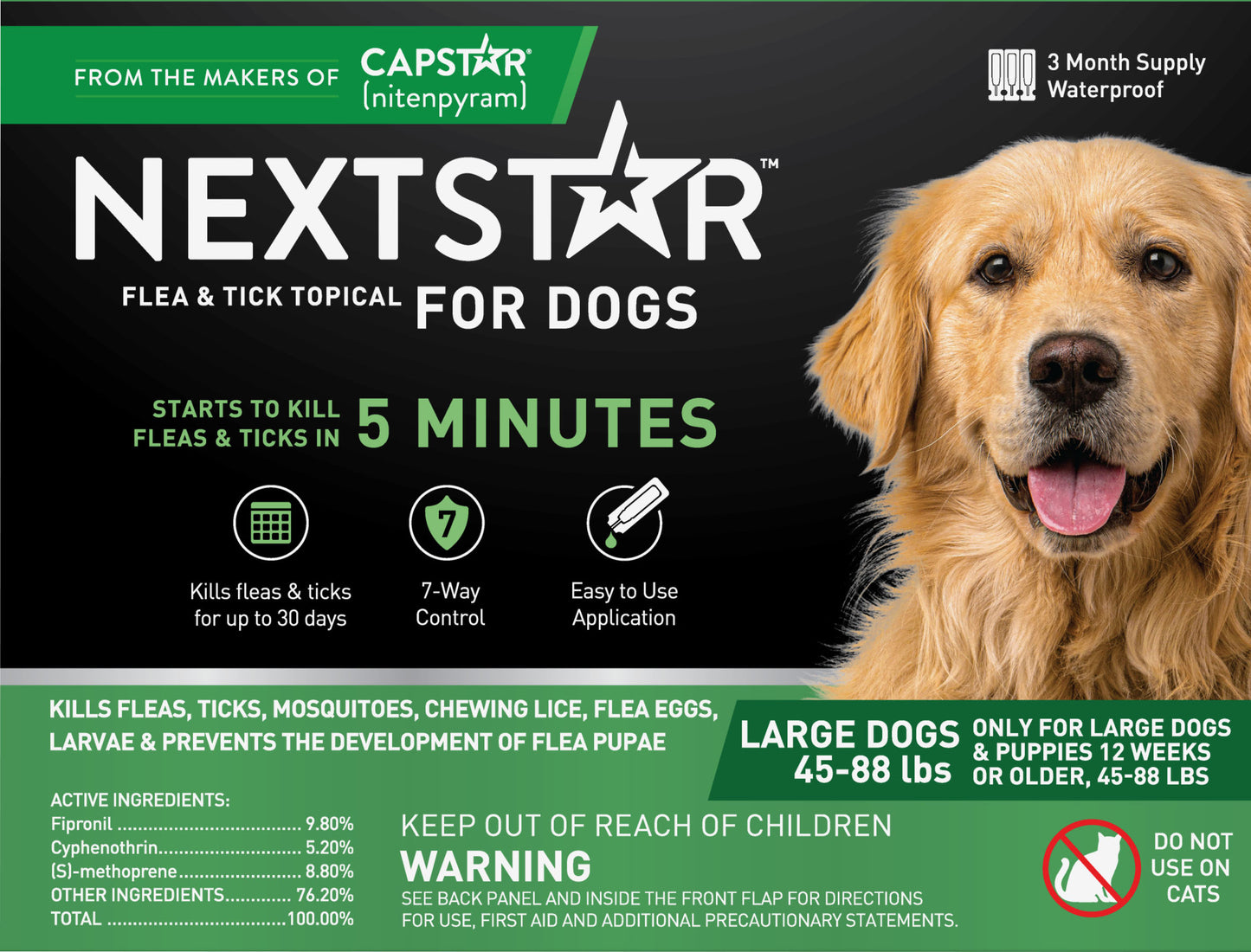 Nextstar Flea & Tick Topical For Dogs