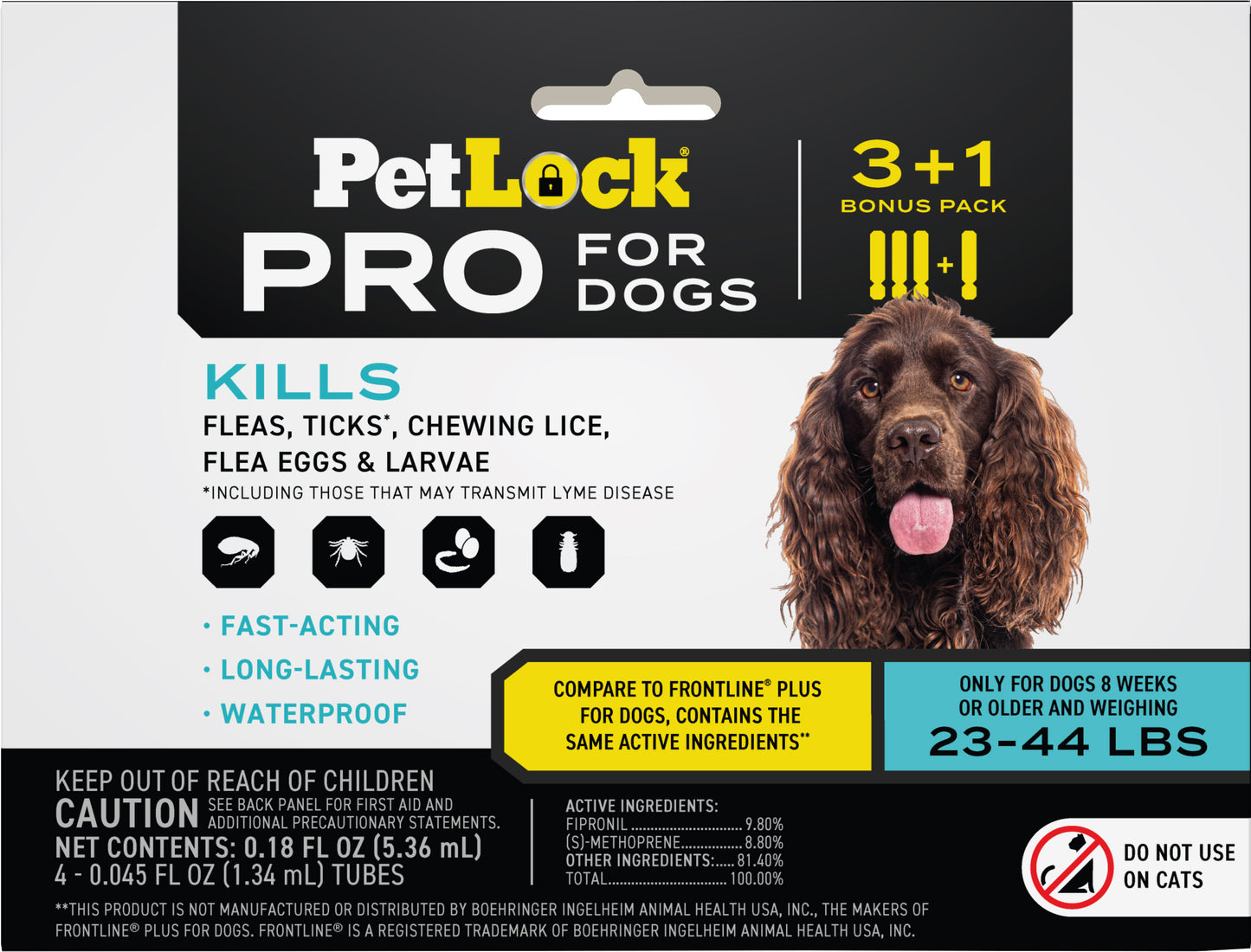 Petlock Pro Flea & Tick Control For Dogs