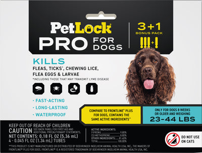 Petlock Pro Flea & Tick Control For Dogs