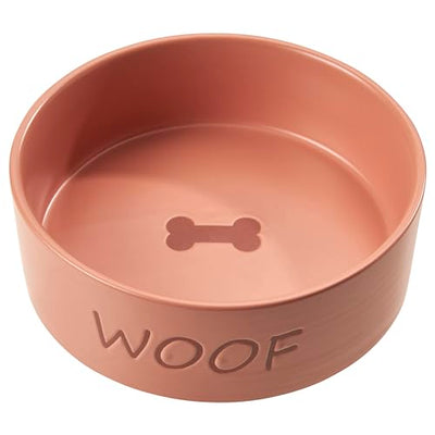 SPOT Ethical Products Portofino Dish Dog Blush Pink 7"