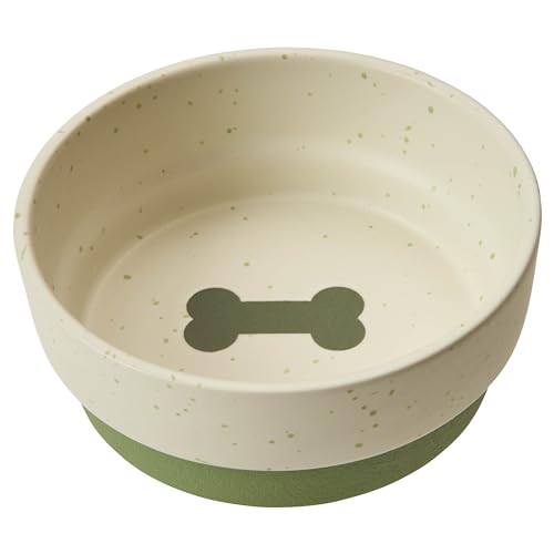 SPOT Ethical Products Sedona Dish Dog Spruce Green 5"