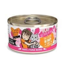 Best Feline Friend B.F.F. Play Tuna & Salmon Oh Snap! Pate Recipe Canned Cat Food