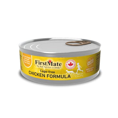 FirstMate Pet Foods FI22021 3.2 oz FirstMate Lid Chicken Cat Food - Pack of 24