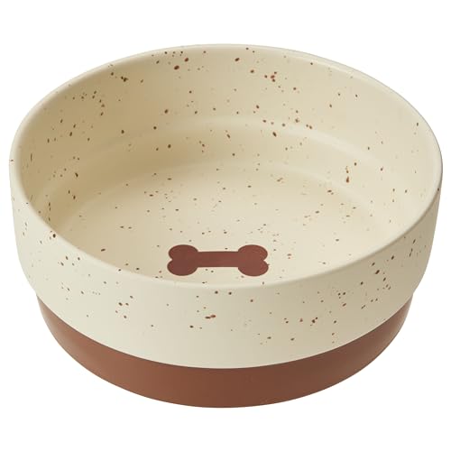 SPOT Ethical Products Sedona Dish Dog Chestnut Brown 7"