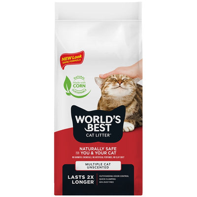 World's Best Cat Litter, Clumping Litter Formula, 28-Pounds