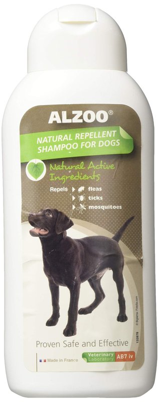 Aveeva 420022 400ml Alzoo Repellant Dog Shampoo