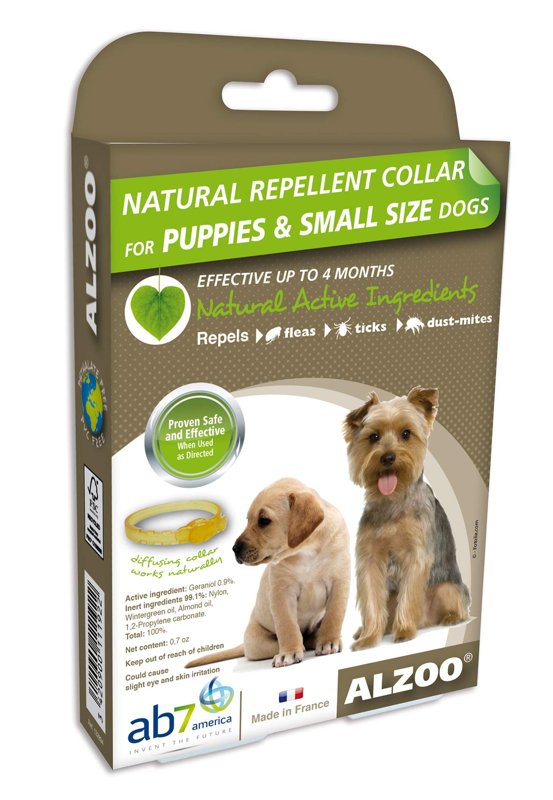 Alzoo Diffusing Dog Collar (Small)