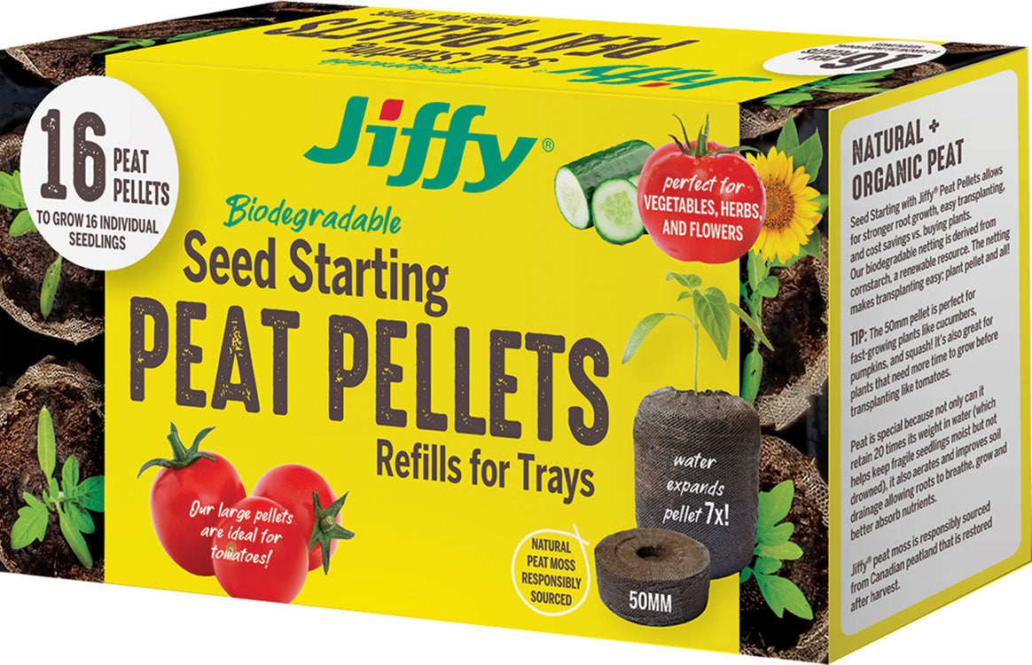 Jiffy Peat Pellets Refill (Pack Of 12)