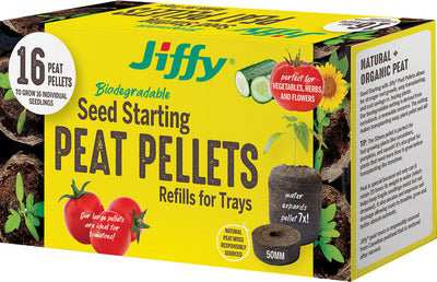 Jiffy Peat Pellets Refill (Pack Of 12)