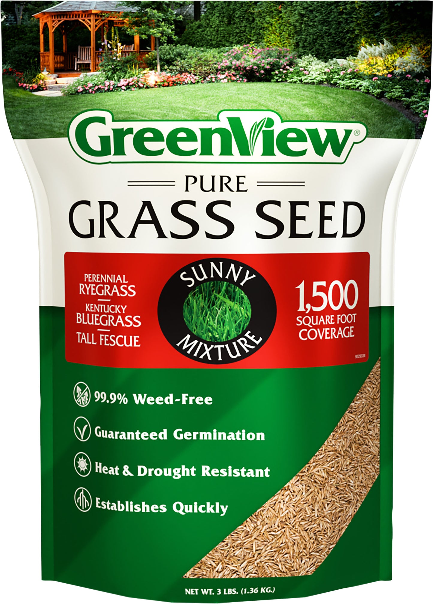 Greenview Pure Grass Seed Sunny Mixture