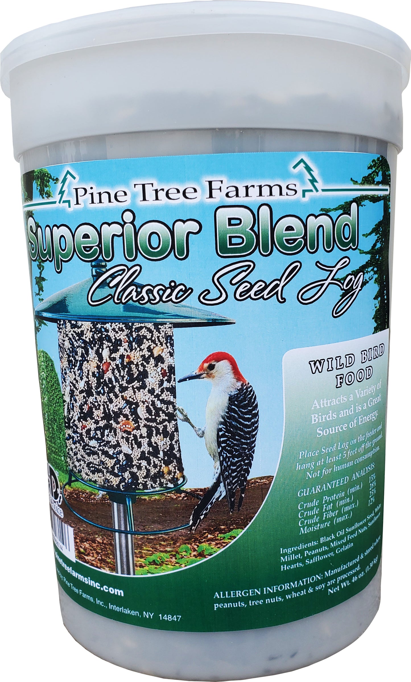 Pine Tree Farms Classic Seed Log