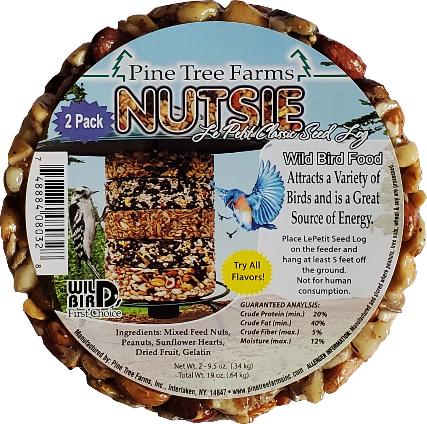 Pine Tree Farms Le Petit Classic Seed Log