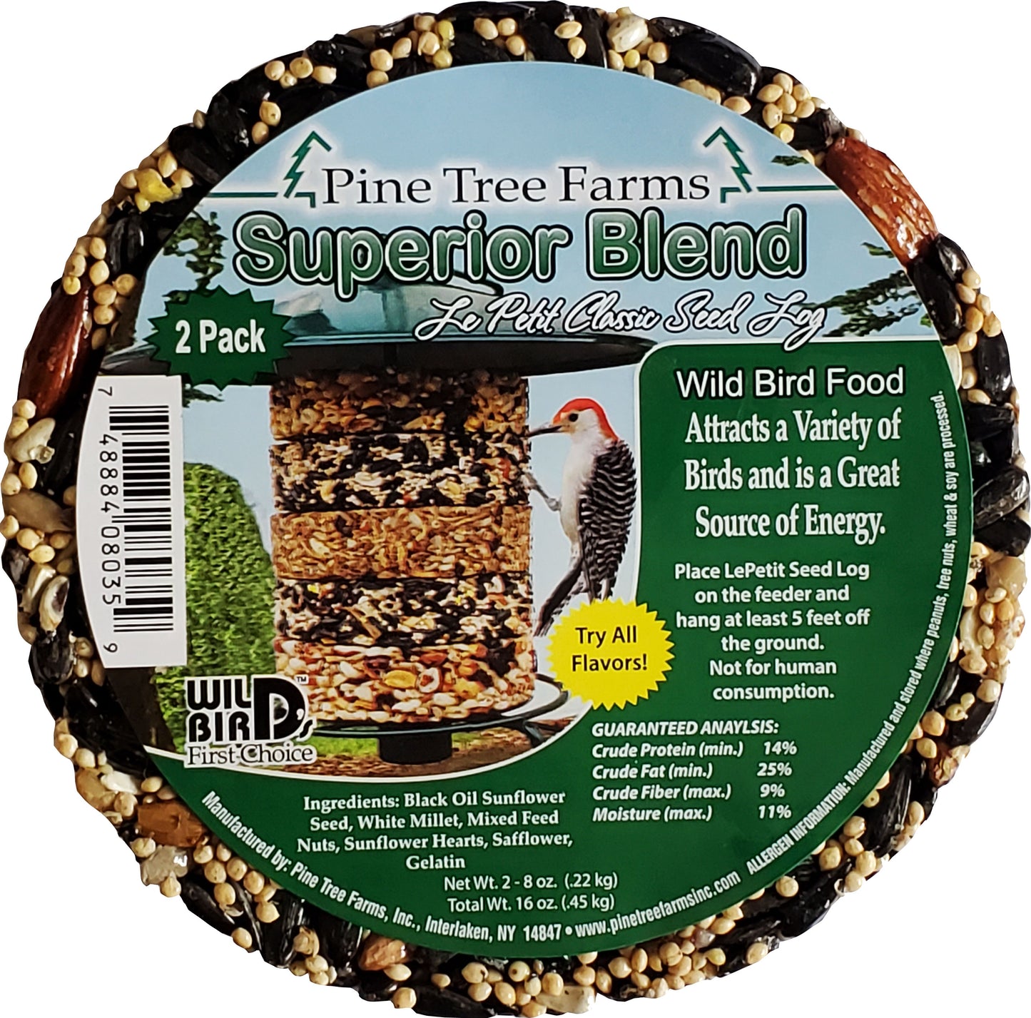 Pine Tree Farms Le Petit Classic Seed Log