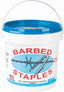 Bekaert Barbed Fence Staple Bezinal Coated Pail