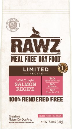 Rawz Meal Free Wild Caught Salmon Recipe for Dogs (10 lb)