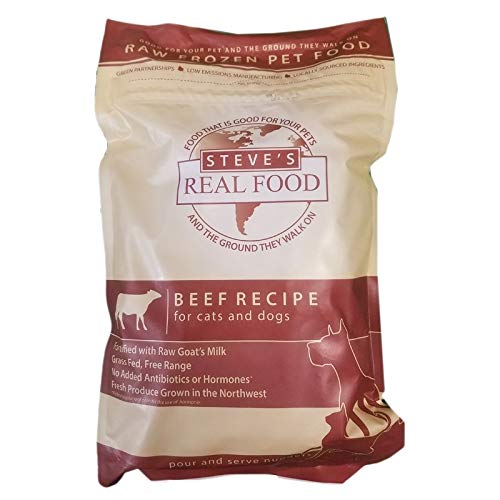 Steves Real Food, Dog Beef, 80 Ounce