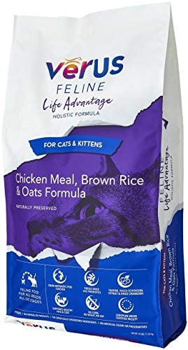 VeRUS Feline Life Advantage Diet Chicken Meal and Brown Rice Formula Dry Cat Food