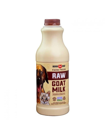 Boss Dog, Farm Fresh Raw Goat Milk, 32 Fl Oz