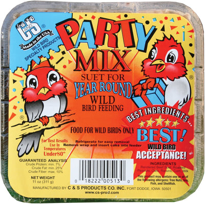 C&S Party Mix Suet