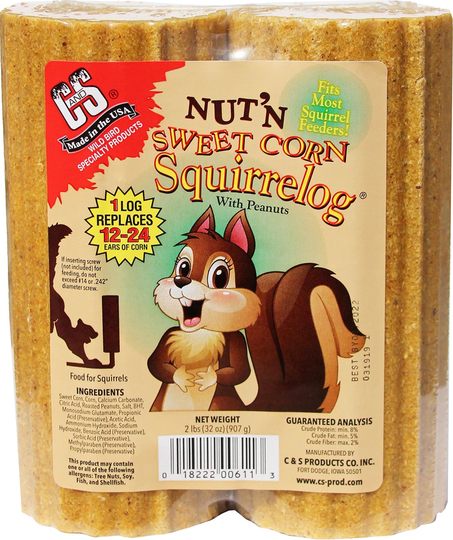 C&S Squirrelog Refill
