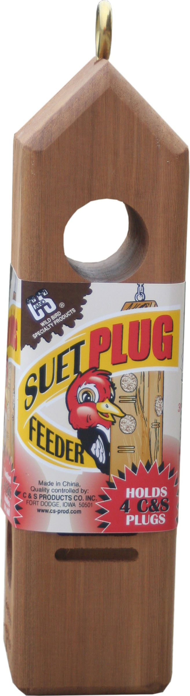 C&S Suet Plug Feeder