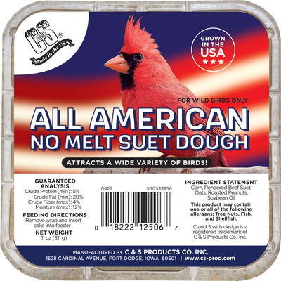 C&S All American No Melt Suet Dough