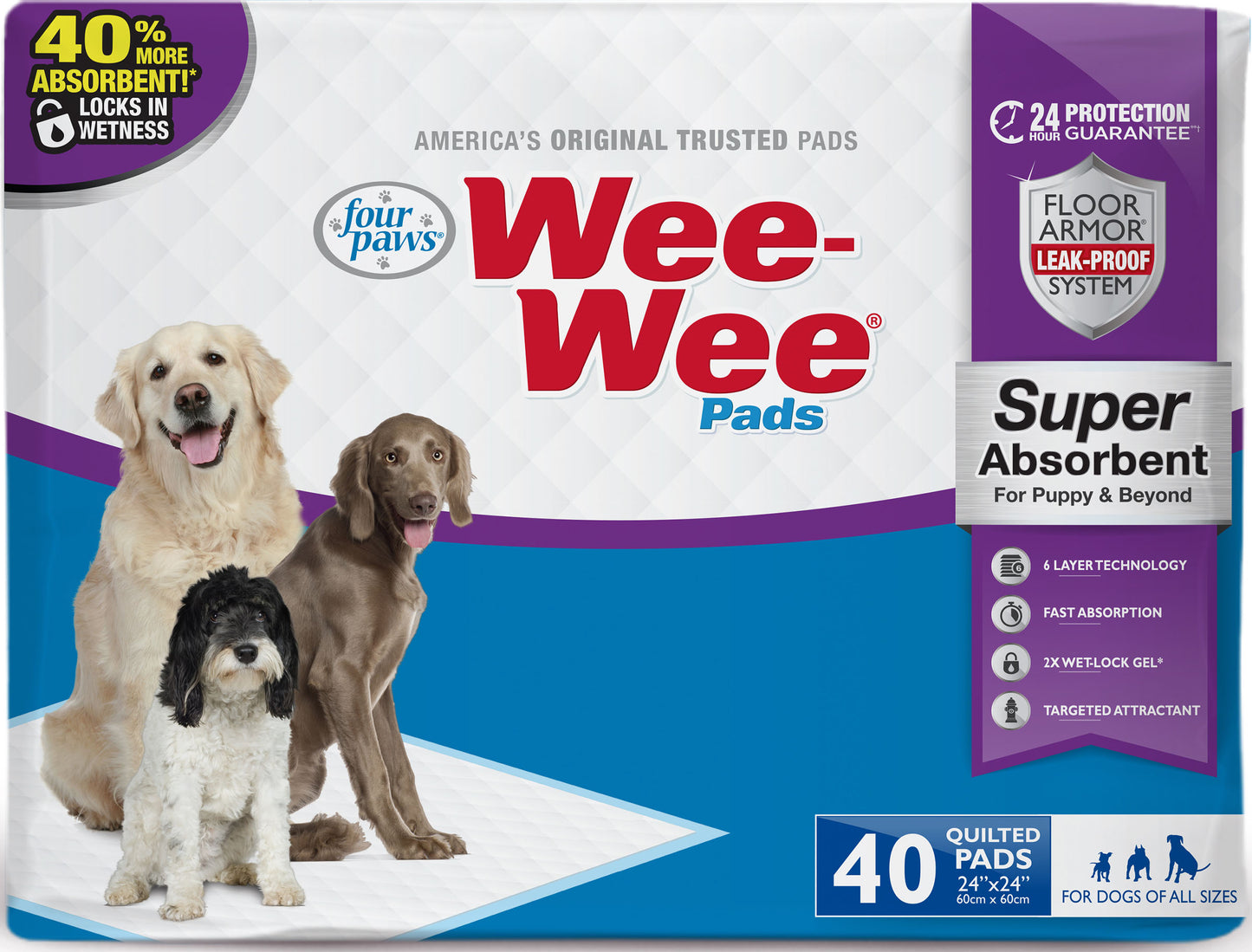 Wee-Wee Super Absorbent Pads
