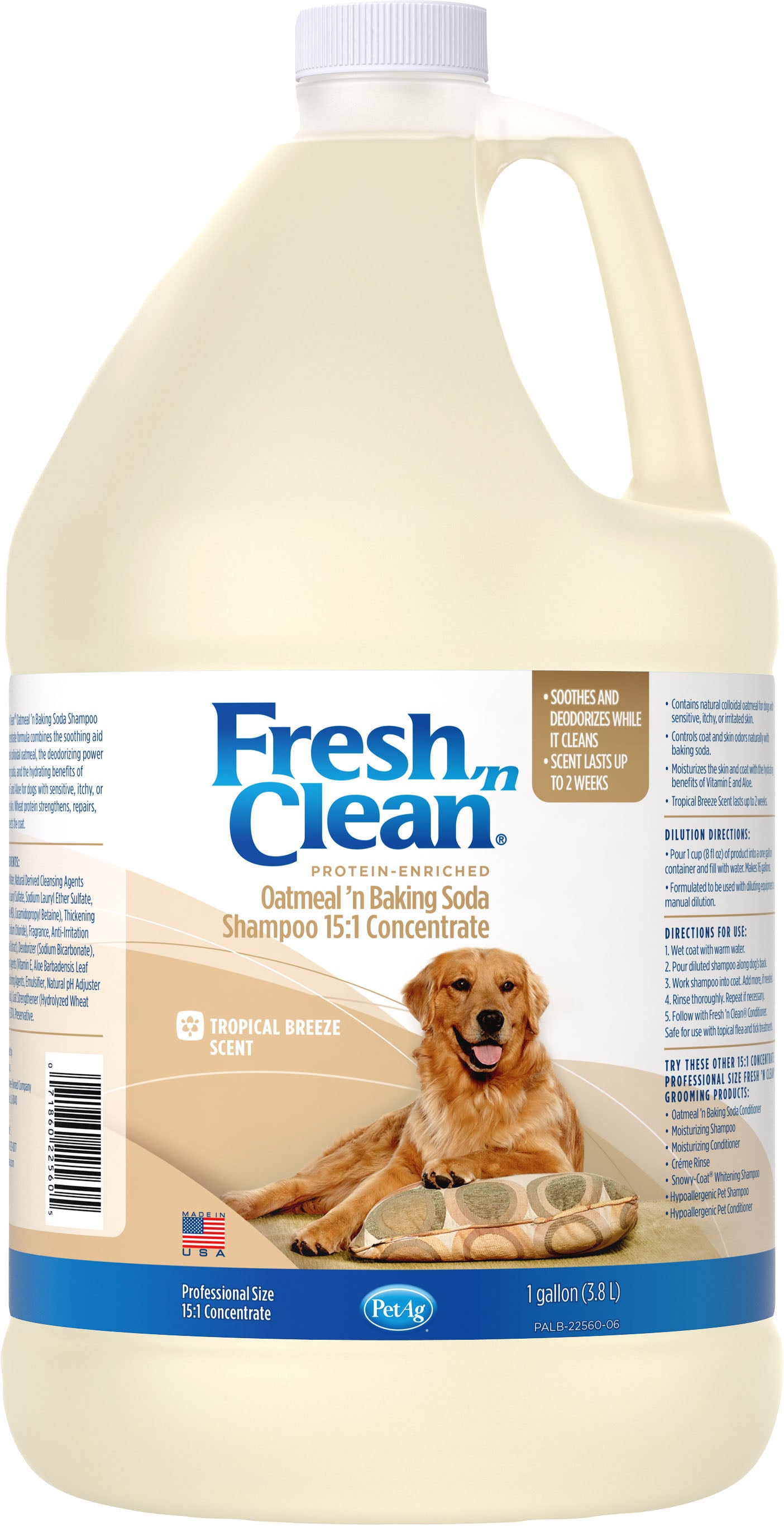 Fresh 'N Clean Oatmeal Baking Soda Shampoo 15:1