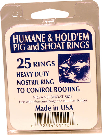Decker Hold'Em/Humane Ring #14 (Pack Of 10)