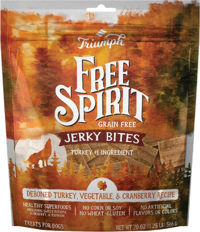 Triumph Grain Free Jerky Bites Dog Treats
