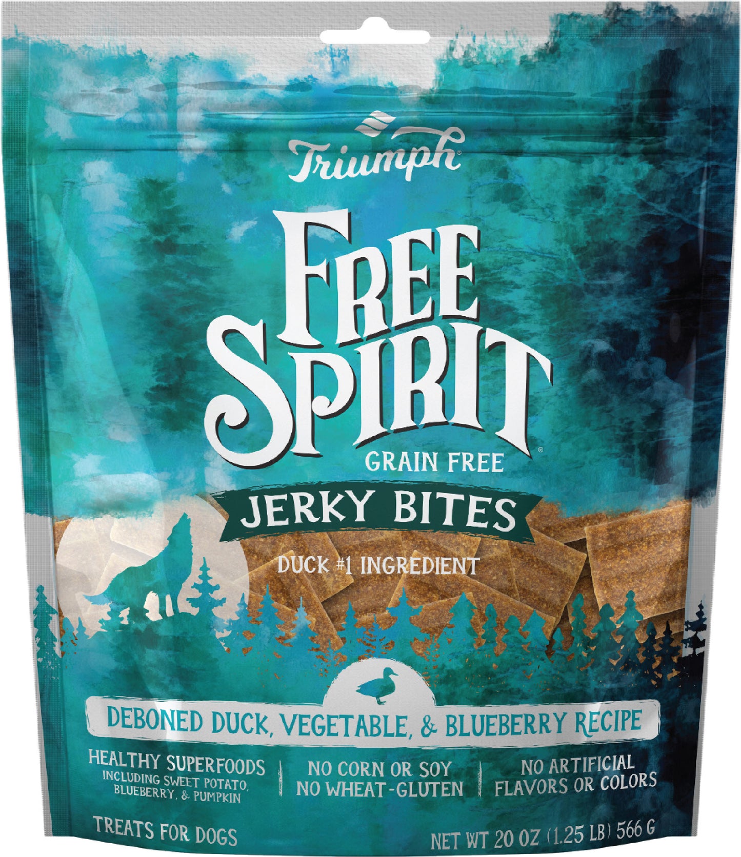 Triumph Grain Free Jerky Bites Dog Treats