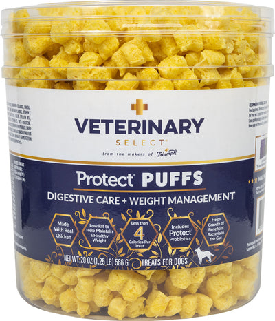 Veterinary Select Puffs Digest/Weight Dog Treats