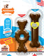 Nylabone Puppy Chew Textured Ring & Bone