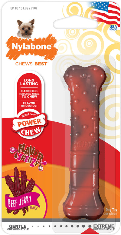 Nylabone Power Chew Flavor Frenzy Textured Bone