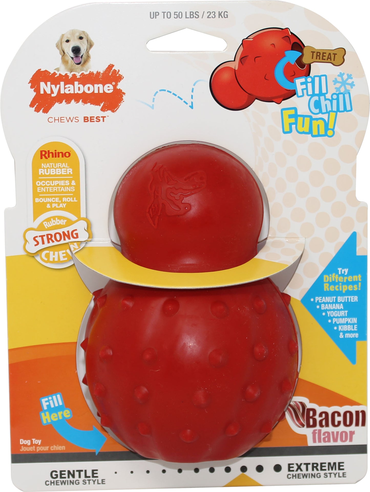 Nylabone Strong Chew Stuffable Cone